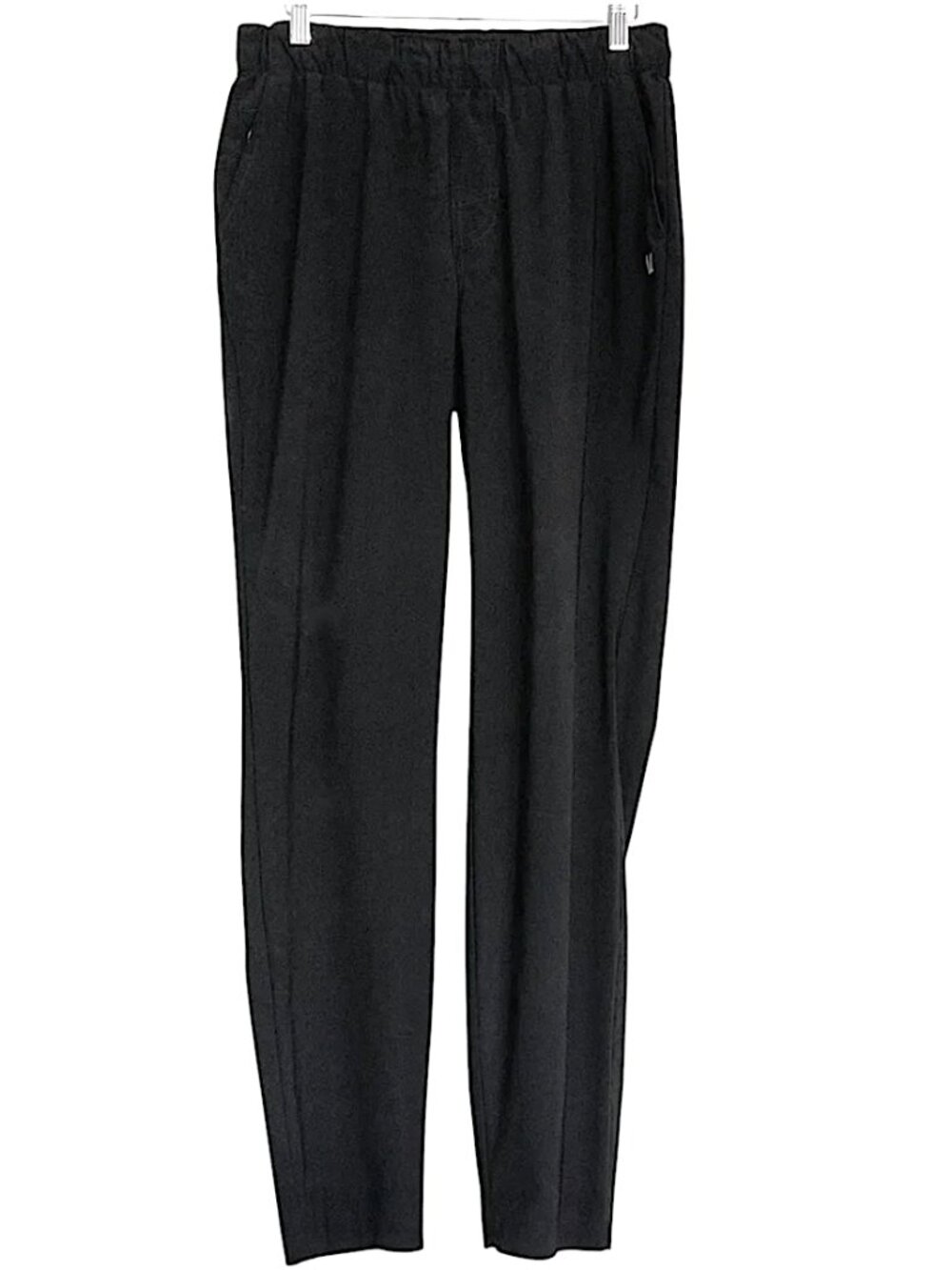 VUORI Fleet Pants Athletic Slim 30" Elastic Waist Stretch Performance Sz M Black - Picture 5 of 14